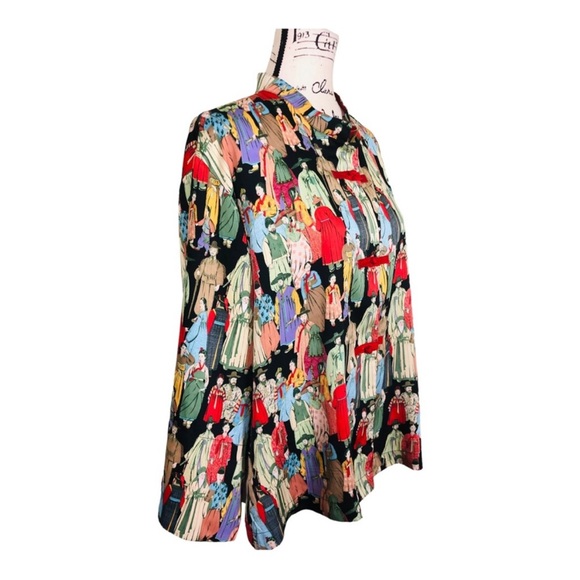 Natori NWOT Satin Button Down Shirt - Picture 15 of 16